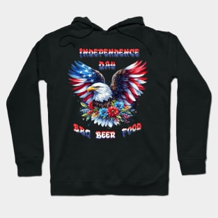 Majestic Eagle Blossoms Hoodie